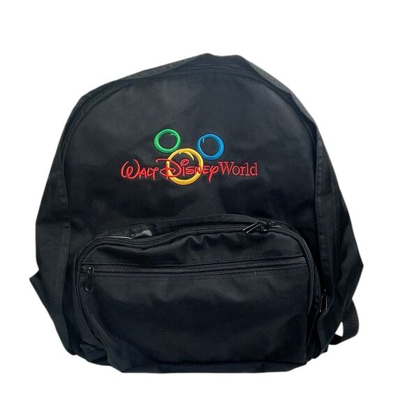 Walt Disney World Resort Black Backpack Bookbag - Picture 1 of 16